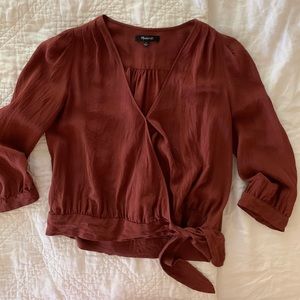Madewell Silk Top